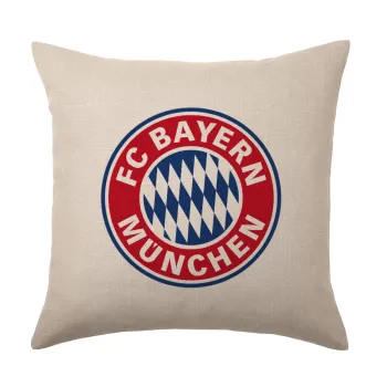 FC Bayern Munich, Μαξιλάρι καναπέ ΛΙΝΟ 40x40cm περιέχεται το  γέμισμα
