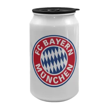 FC Bayern Munich, Κούπα ταξιδιού μεταλλική με καπάκι (tin-can) 500ml