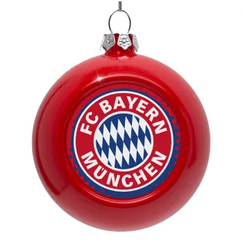 FC Bayern Munich, Στολίδι Χριστουγεννιάτικη μπάλα δένδρου Κόκκινη 8cm