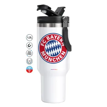 FC Bayern Munich, Mega Tumbler με καπάκι, διπλού τοιχώματος (θερμό) 1,2L