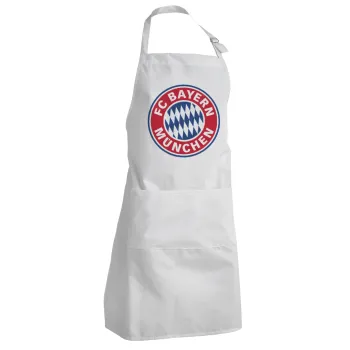 FC Bayern Munich, Adult Chef Apron (with sliders and 2 pockets)