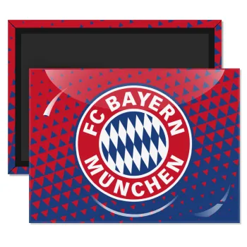 FC Bayern Munich, Ορθογώνιο μαγνητάκι ψυγείου διάστασης 9x6cm