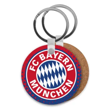 FC Bayern Munich, Μπρελόκ Ξύλινο στρογγυλό MDF Φ5cm