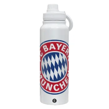 FC Bayern Munich, Θερμός 1L Ανοξείδωτο με Βάση Κινητού & Διπλά Τοιχώματα