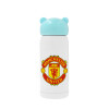 Manchester United F.C., Γαλάζιο ανοξείδωτο παγούρι θερμό (Stainless steel), 320ml