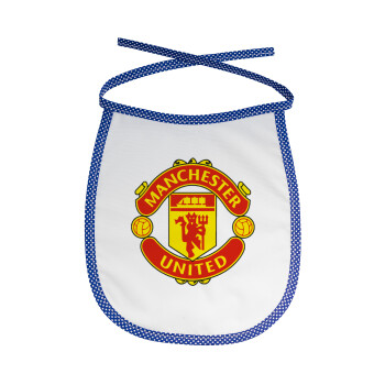 Manchester United F.C., Σαλιάρα μωρού αλέκιαστη με κορδόνι Μπλε