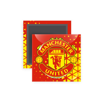 Manchester United F.C., Μαγνητάκι ψυγείου τετράγωνο διάστασης 5x5cm