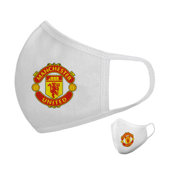 Manchester United F.C., Μάσκα υφασμάτινη υψηλής άνεσης παιδική (Δώρο πλαστική θήκη)
