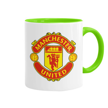 Manchester United F.C., Κούπα χρωματιστή βεραμάν, κεραμική, 330ml