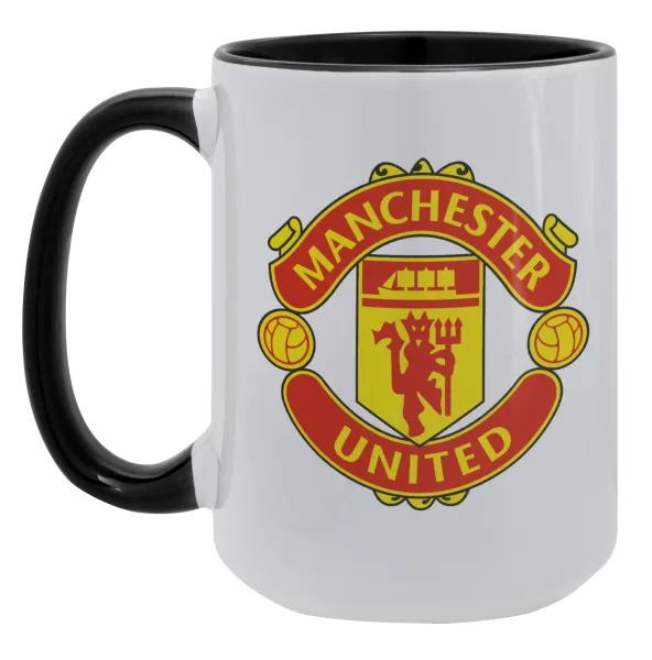 Manchester United F.C. — Mega 15oz Μαύρη