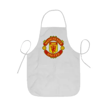 Manchester United F.C., Ποδιά Σεφ ολόσωμη κοντή  Παιδική (44x62cm)