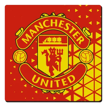 Manchester United F.C., Τετράγωνο μαγνητάκι ξύλινο 6x6cm