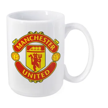 Manchester United F.C., Κούπα Mega, κεραμική, 450ml