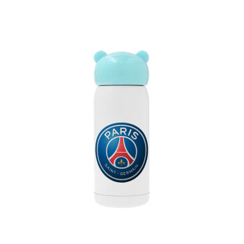 Paris Saint-Germain F.C., Γαλάζιο ανοξείδωτο παγούρι θερμό (Stainless steel), 320ml
