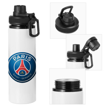 Paris Saint-Germain F.C., Μεταλλικό παγούρι νερού με καπάκι ασφαλείας, αλουμινίου 850ml