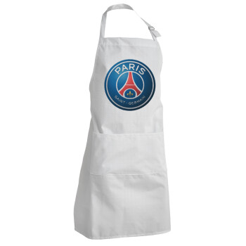 Paris Saint-Germain F.C., Adult Chef Apron (with sliders and 2 pockets)
