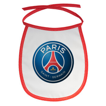 Paris Saint-Germain F.C., Σαλιάρα μωρού αλέκιαστη με κορδόνι Κόκκινη