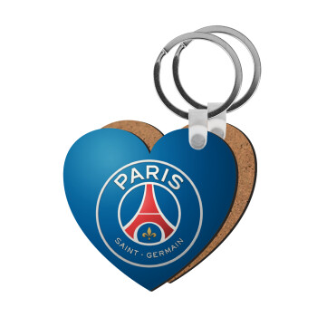 Paris Saint-Germain F.C., Μπρελόκ Ξύλινο καρδιά MDF