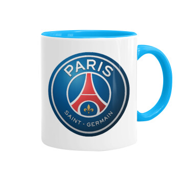 Paris Saint-Germain F.C., Κούπα χρωματιστή γαλάζια, κεραμική, 330ml