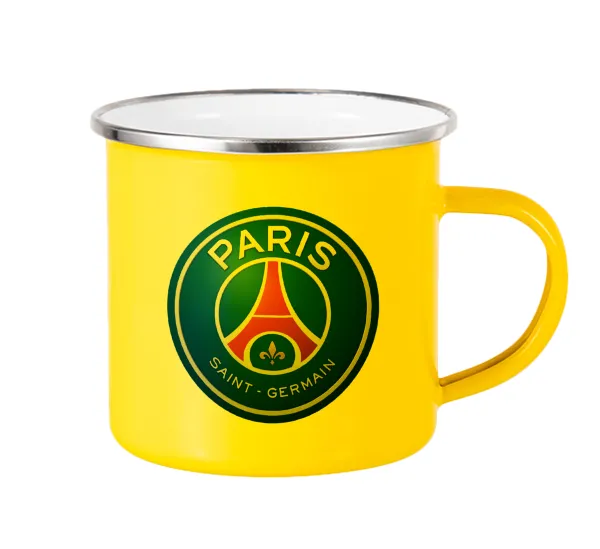 Paris Saint-Germain F.C. — Yellow Enamel Metallic Cup 360ml