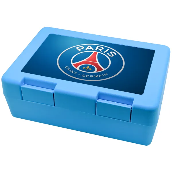Paris Saint-Germain F.C. — Παιδικό δοχείο κολατσιού ΓΑΛΑΖΙΟ 185x128x65mm (BPA free πλαστικό)