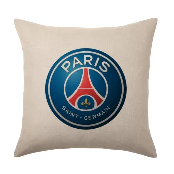 Paris Saint-Germain F.C., Μαξιλάρι καναπέ ΛΙΝΟ 40x40cm περιέχεται το  γέμισμα