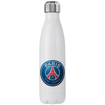 Paris Saint-Germain F.C., Μεταλλικό παγούρι θερμός (Stainless steel), διπλού τοιχώματος, 750ml