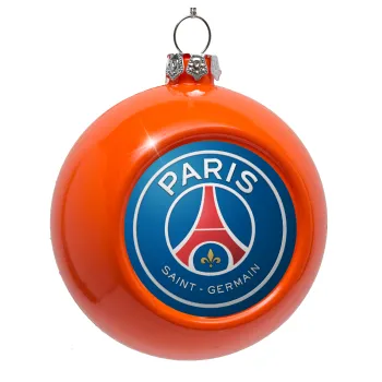 Paris Saint-Germain F.C., Orange Christmas tree ornament bauble 8cm