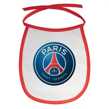Paris Saint-Germain F.C., Σαλιάρα μωρού αλέκιαστη με κορδόνι Κόκκινη