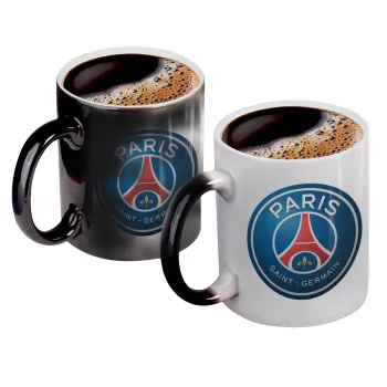 Paris Saint-Germain F.C., Κούπα Μαγική, κεραμική, 330ml που αλλάζει χρώμα με το ζεστό ρόφημα