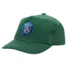 Καπέλο παιδικό Baseball, 100% Βαμβακερό Drill, ΠΡΑΣΙΝΟ (ΒΑΜΒΑΚΕΡΟ, ΠΑΙΔΙΚΟ, ONE SIZE)