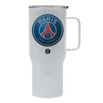 Paris Saint-Germain F.C., Mega Stainless steel Tumbler with lid, double wall 750L