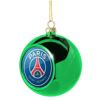 Paris Saint-Germain F.C., Green Christmas tree ornament ball 8cm