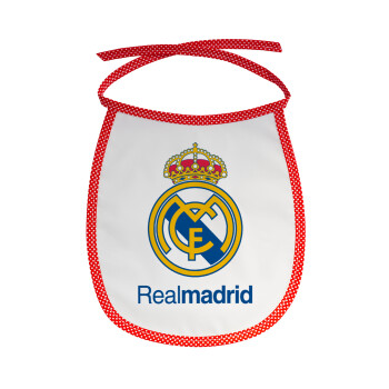 Real Madrid CF, Σαλιάρα μωρού αλέκιαστη με κορδόνι Κόκκινη