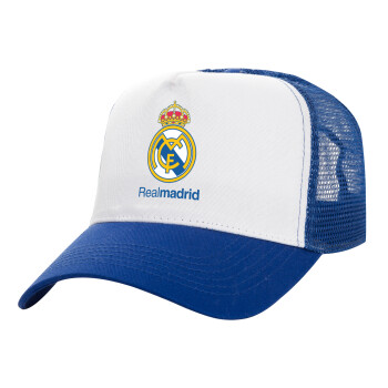 Real Madrid CF, Καπέλο Structured Trucker, ΛΕΥΚΟ/ΜΠΛΕ