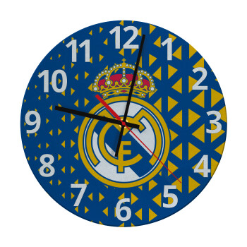 Real Madrid CF, Ρολόι τοίχου γυάλινο (30cm)