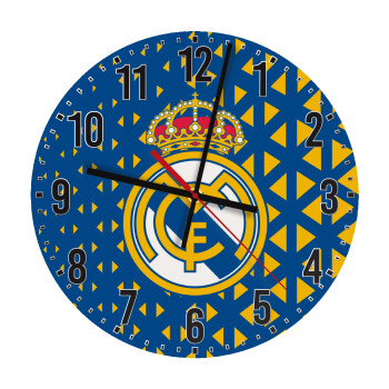 Real Madrid CF, Ρολόι τοίχου ξύλινο (30cm)