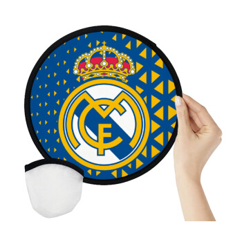 Real Madrid CF, Βεντάλια υφασμάτινη αναδιπλούμενη με θήκη (20cm)