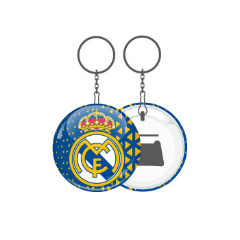 Real Madrid CF, Μπρελόκ μεταλλικό 5cm με ανοιχτήρι