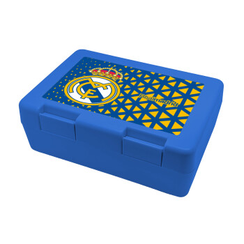 Real Madrid CF, Children's cookie container BLUE 185x128x65mm (BPA free plastic)