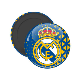 Real Madrid CF, Μαγνητάκι ψυγείου στρογγυλό διάστασης 5cm