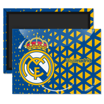 Real Madrid CF, Ορθογώνιο μαγνητάκι ψυγείου διάστασης 9x6cm