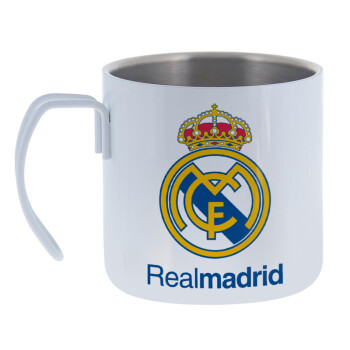 Real Madrid CF, Mug Stainless steel double wall 400ml