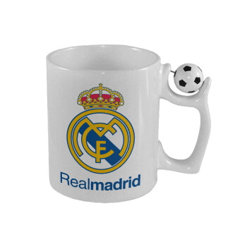 Real Madrid CF, Κούπα με μπάλα ποδασφαίρου , 330ml