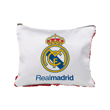 Real Madrid CF, Τσαντάκι νεσεσέρ με πούλιες (Sequin) Κόκκινο