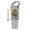GREY color, 890ml (30oz) stainless Steel Tumbler with Handle