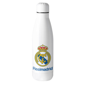 Real Madrid CF, Μεταλλικό παγούρι θερμός (Stainless steel), 500ml