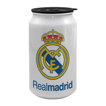 Real Madrid CF, Κούπα ταξιδιού μεταλλική με καπάκι (tin-can) 500ml