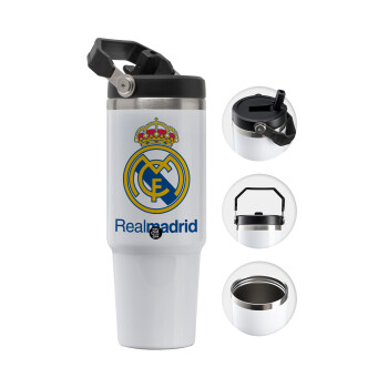 Real Madrid CF, Θερμός Ανοξείδωτο 30oz με χερούλι