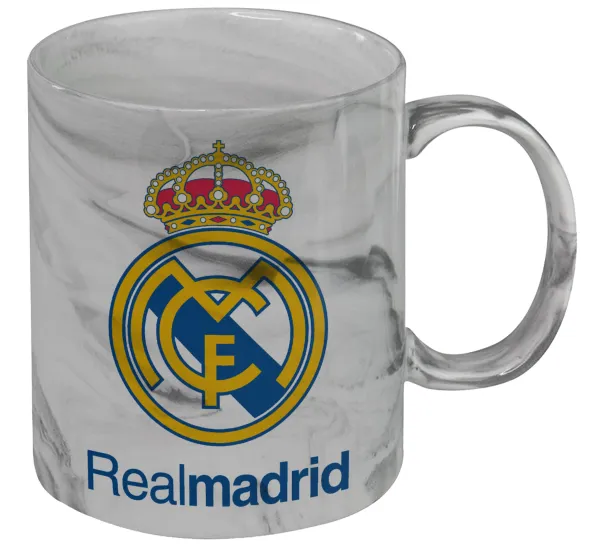 Real Madrid CF — Mug ceramic marble style, 330ml